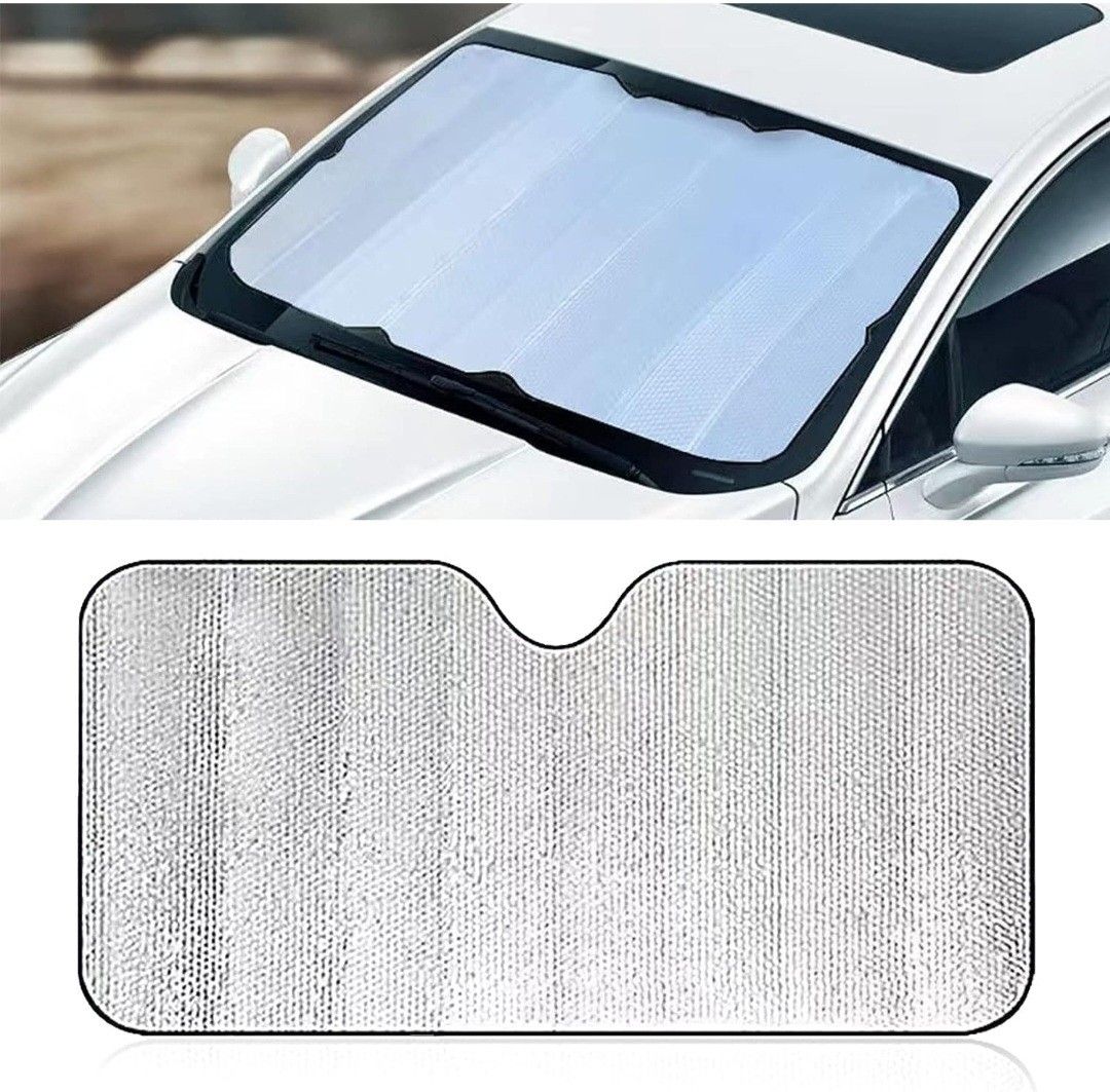 Car Windshield Sun Shade KEEP YOUR CAR COLD IN SUMMER SEASON ENJOY FREE SHIPPING ALL OVER UAE